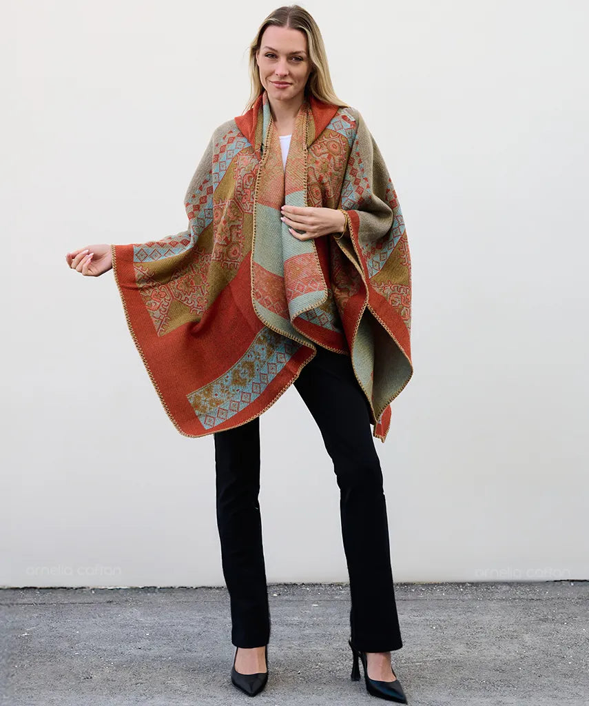 Elegant Cosy Cape - Ornella Caftan™