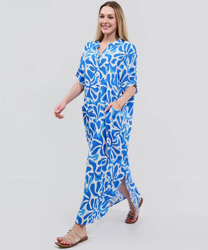 Caftan Élégant à Poches - Ornella Caftan™