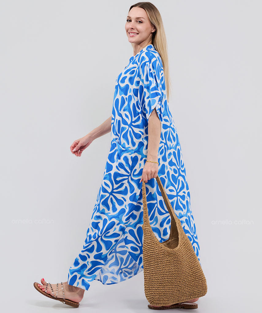 Caftan Élégant à Poches - Ornella Caftan™