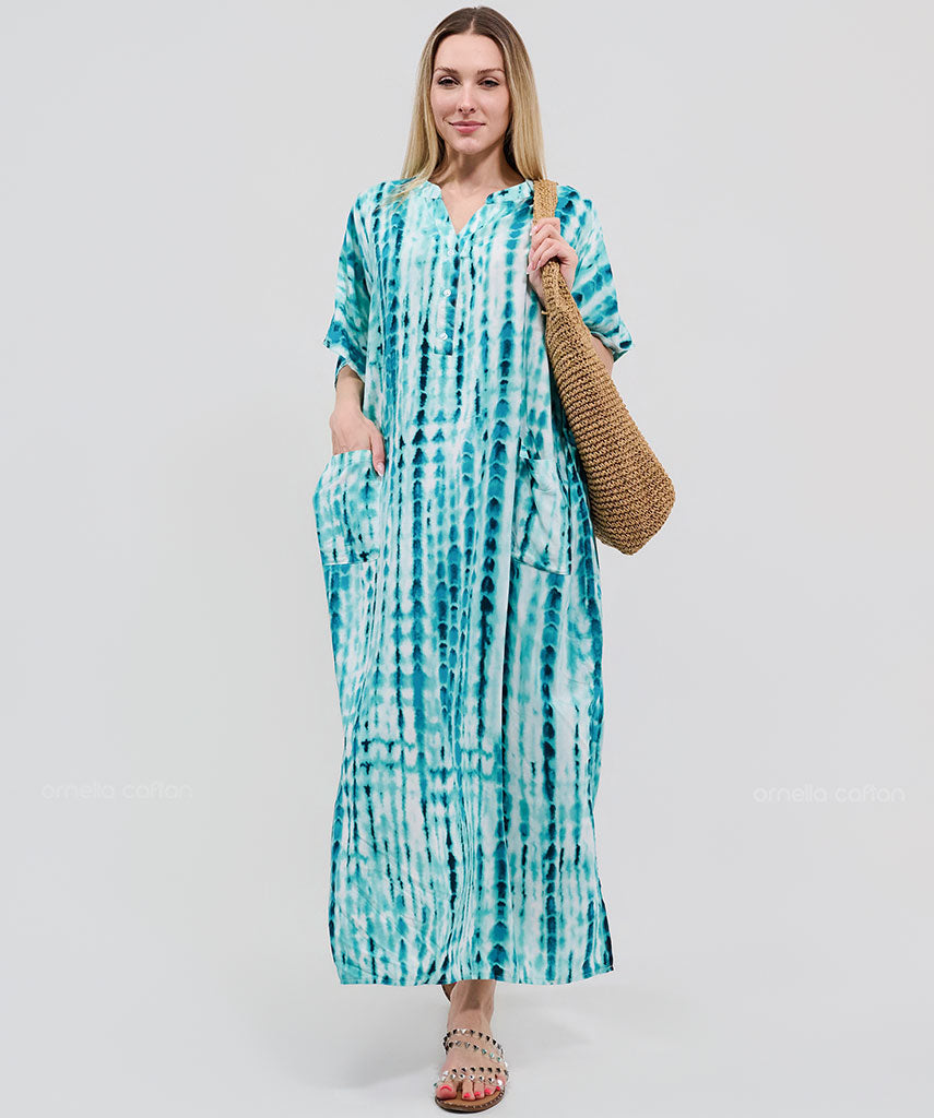 Caftan Élégant à Poches - Ornella Caftan™