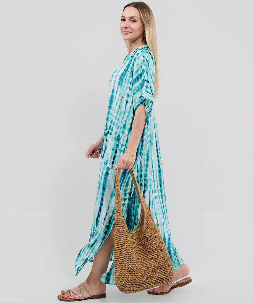 Caftan Élégant à Poches - Ornella Caftan™