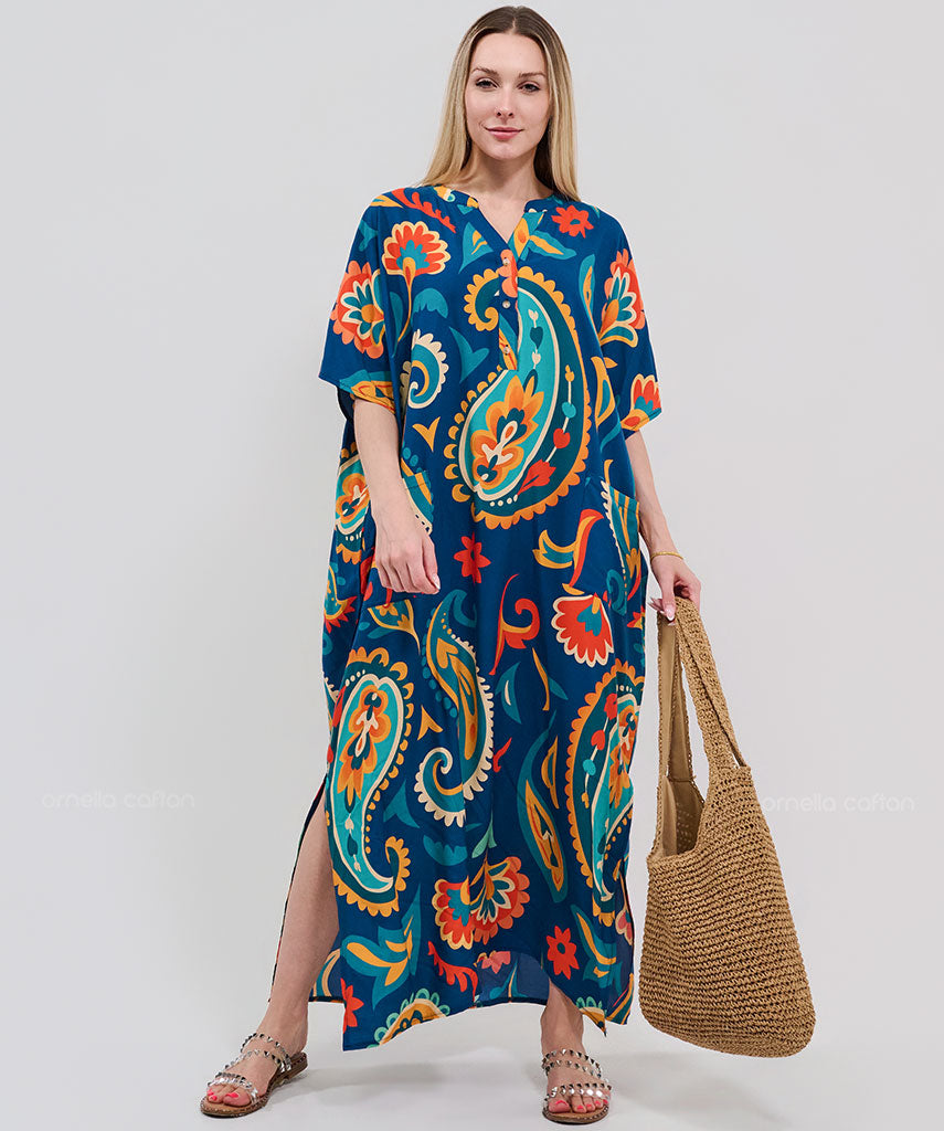 Caftan Élégant à Poches - Ornella Caftan™