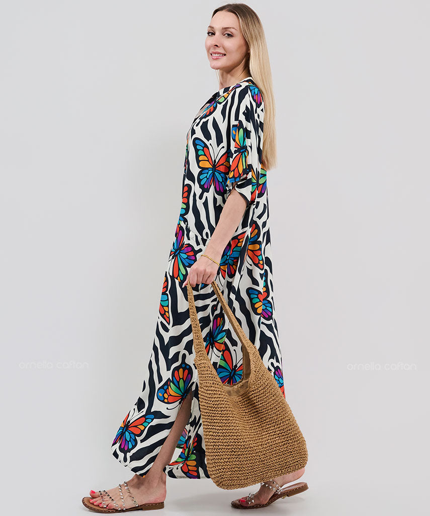 Caftan Élégant à Poches - Ornella Caftan™