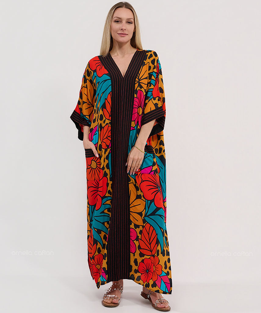 Elegant Pocket Caftan - Ornella Caftan™