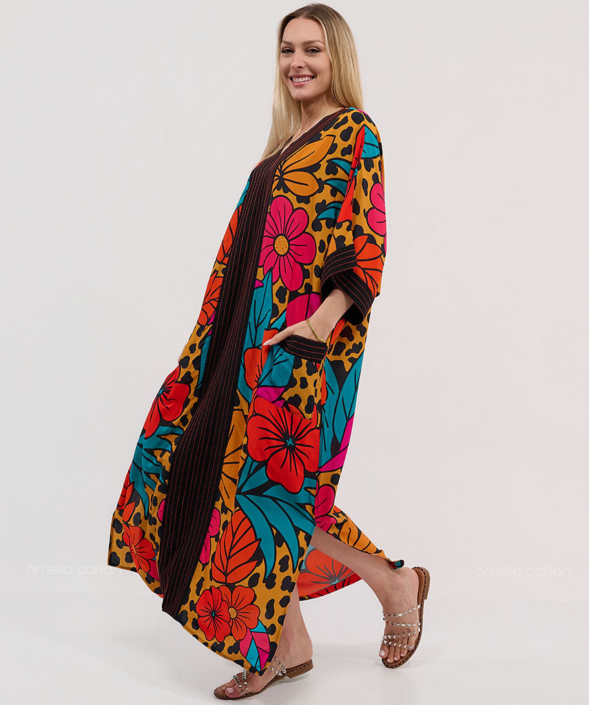 Elegant Pocket Caftan - Ornella Caftan™