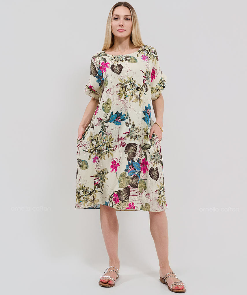 Casual, Short Pocket Dress – Ornella Caftan™