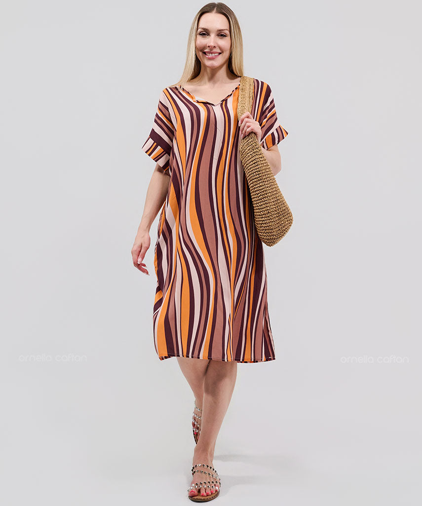 Casual, Short Pocket Dress – Ornella Caftan™