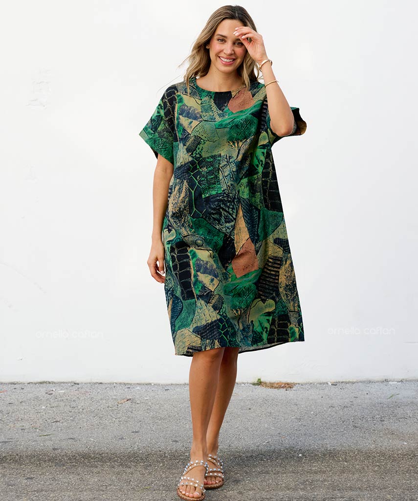 Casual, Short Pocket Dress – Ornella Caftan™