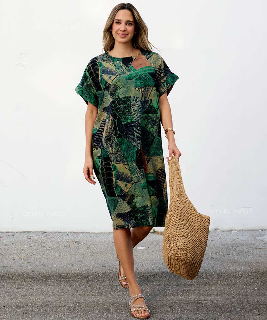 Casual, Short Pocket Dress – Ornella Caftan™