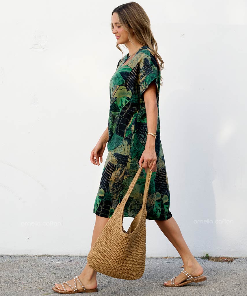 Casual, Short Pocket Dress – Ornella Caftan™