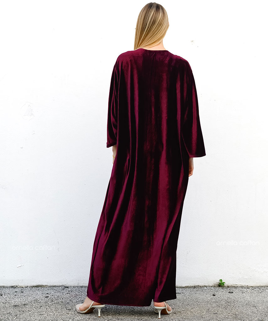 Warm, Cozy Velvet Caftan - Ornella Caftan™
