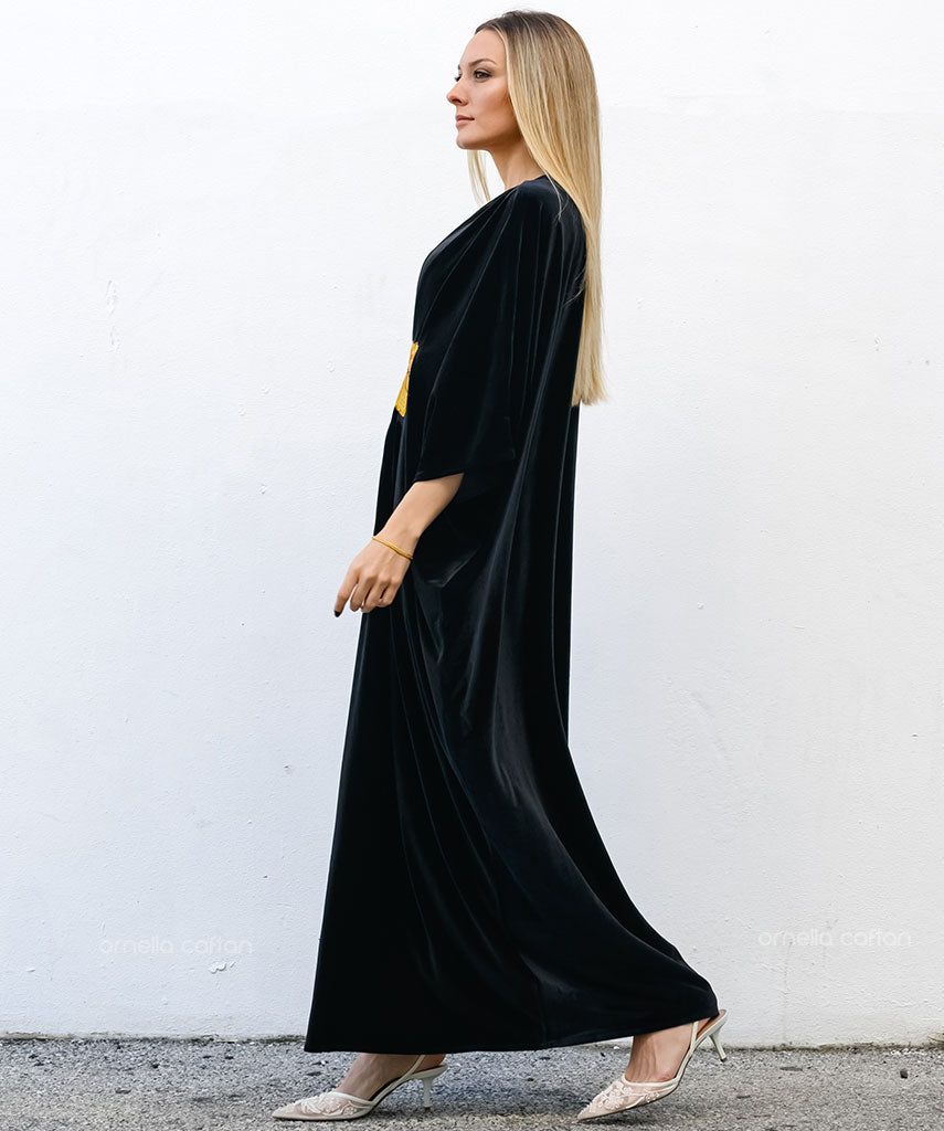 Caftan en velours chaud et douillet - Ornella Caftan™