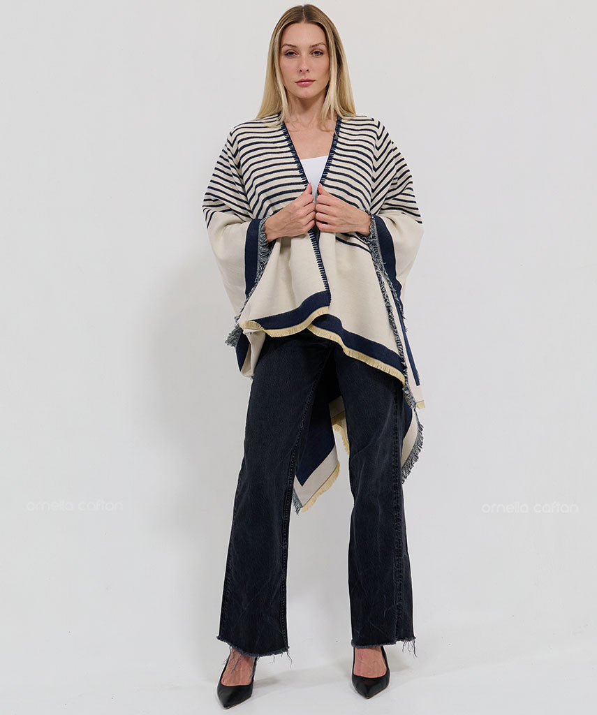 Cape réversible, douillette - Ornella Caftan™