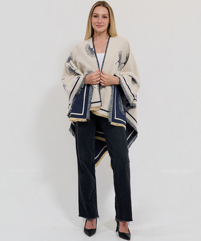 Cape réversible, douillette - Ornella Caftan™
