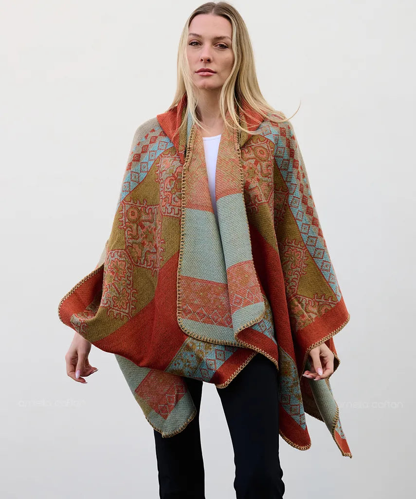 Elegant Cosy Cape - Ornella Caftan™