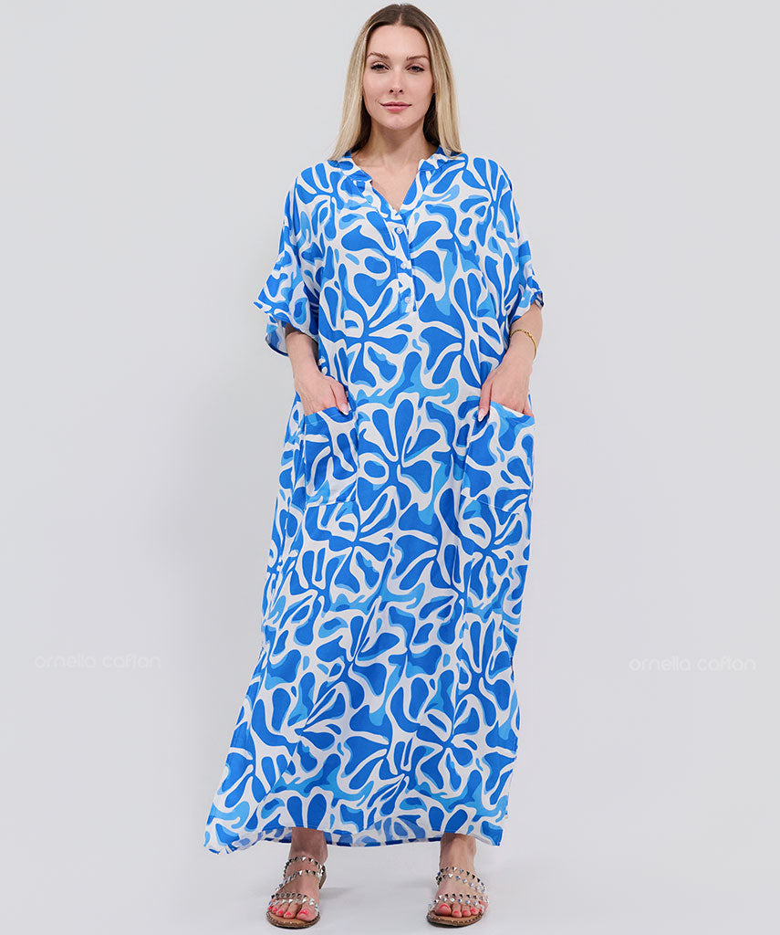 Caftan Élégant à Poches - Ornella Caftan™