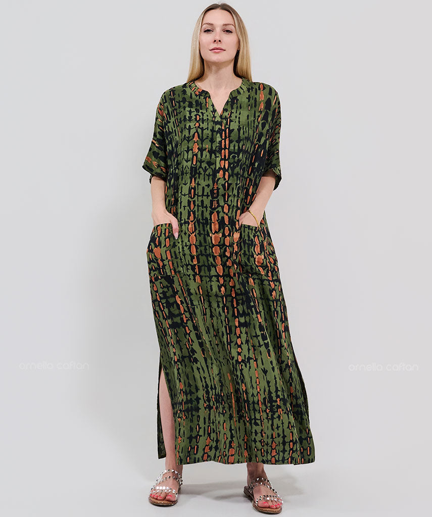 Caftan Élégant à Poches - Ornella Caftan™
