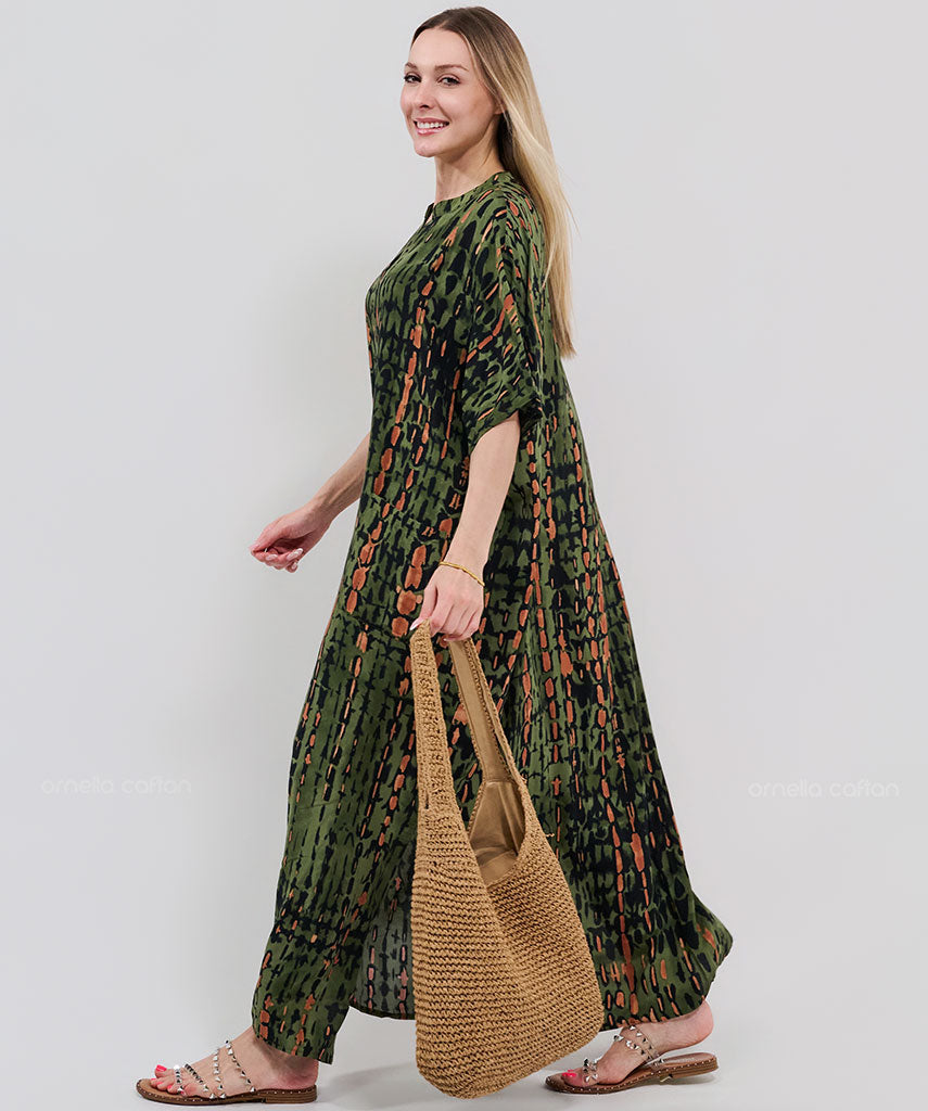 Caftan Élégant à Poches - Ornella Caftan™