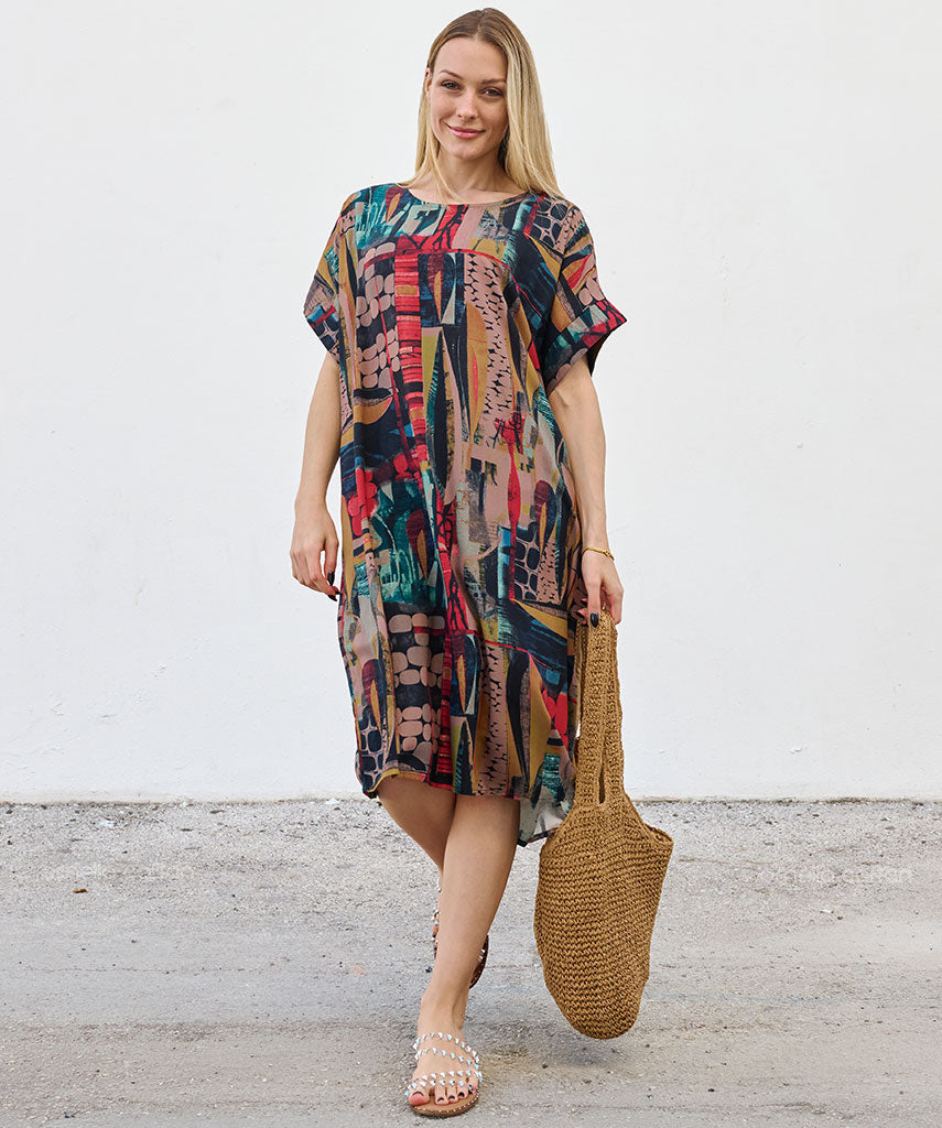Casual, Short Pocket Dress – Ornella Caftan™
