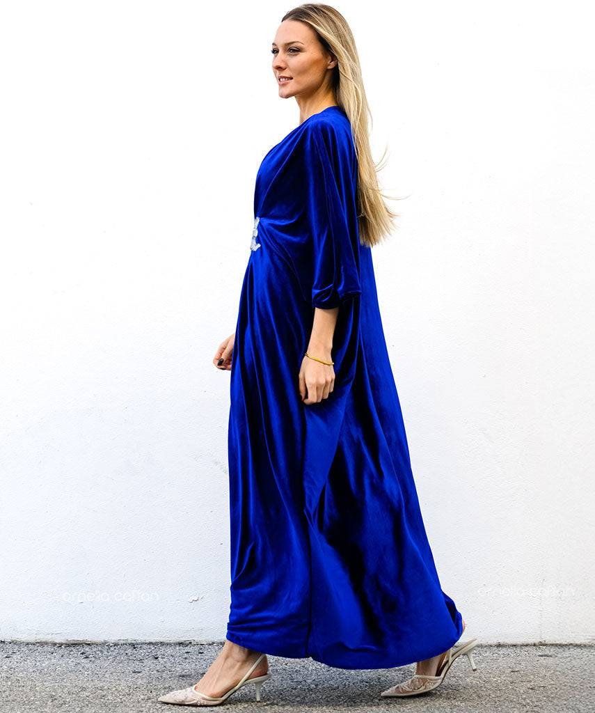 Warm, Cozy Velvet Caftan - Ornella Caftan™