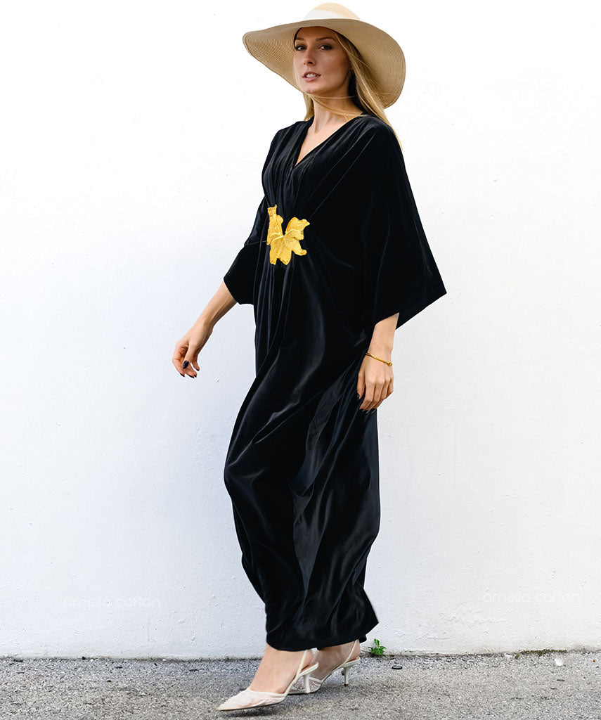 Caftan en velours chaud et douillet - Ornella Caftan™